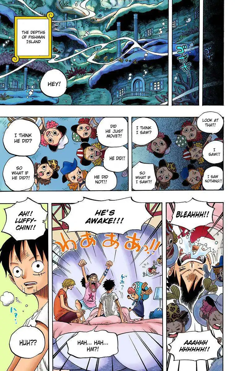 One Piece - Digital Colored Comics Chapter 608 10